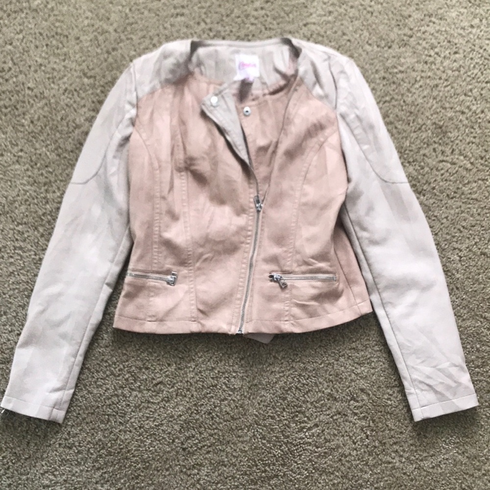 Candies faux leather jacket
